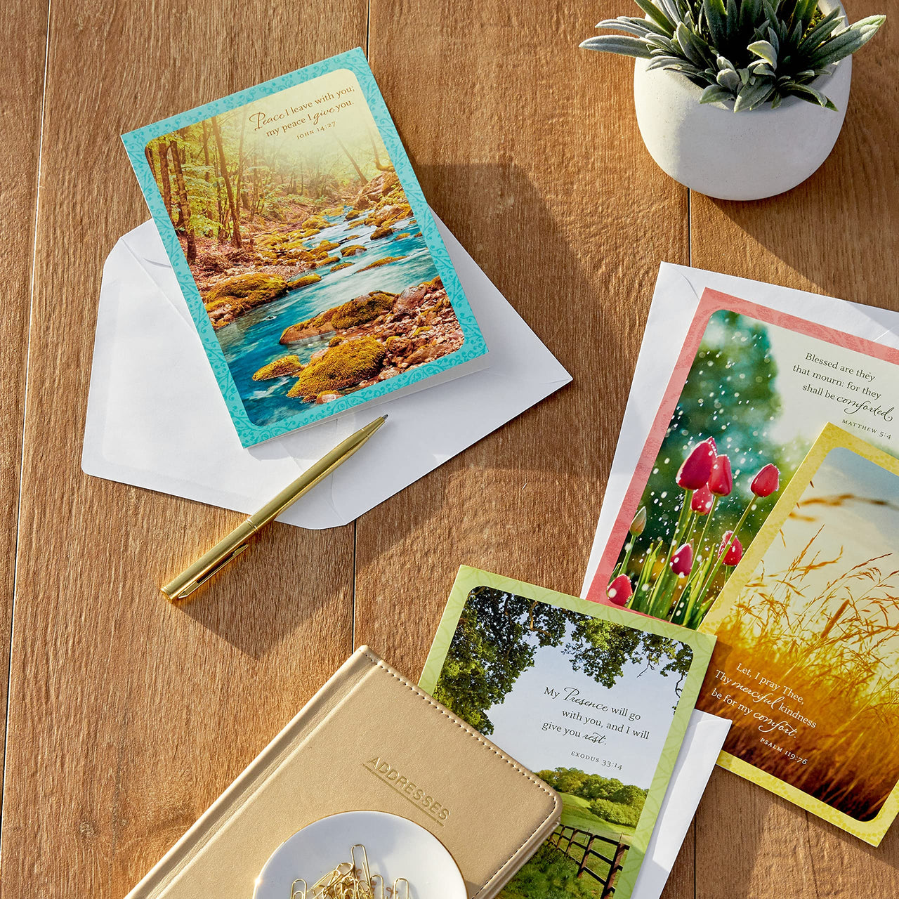 Dayspring Assorted Religious Sympathy Cards (Christian Prayers, 16 Cards and Envelopes)