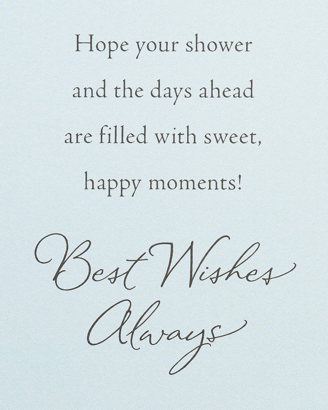 American Greetings Bridal Shower Card (Happy Moments)