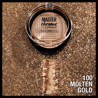 Maybelline New York Instant Age Rewind Concealer, Ivory, 6g and Maybelline New York Face Studio Master Chrome Metallic Highlighter, Molten Gold, 6.7g
