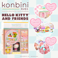 Hello Kitty Konbini Building Blocks Set (Ready - to - Eat Rice Set)