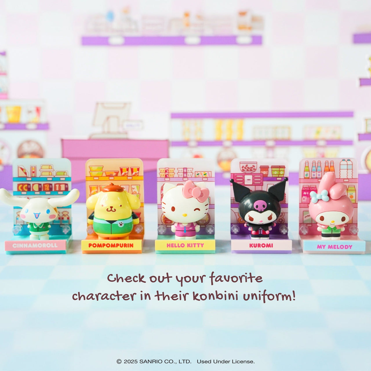 Hello Kitty Konbini Building Blocks Set (Ready - to - Eat Rice Set)