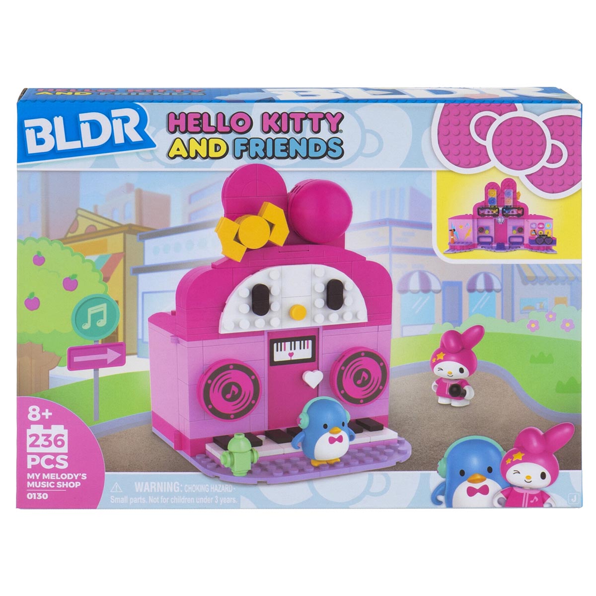 Hello Kitty and Friends BLDR Building Set (My Melody’s Music Shop)