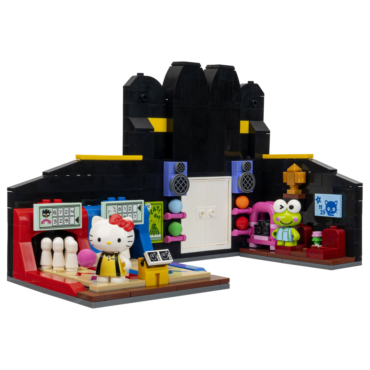 Hello Kitty and Friends BLDR Building Set (Badtz - maru’s Bowling Alley)