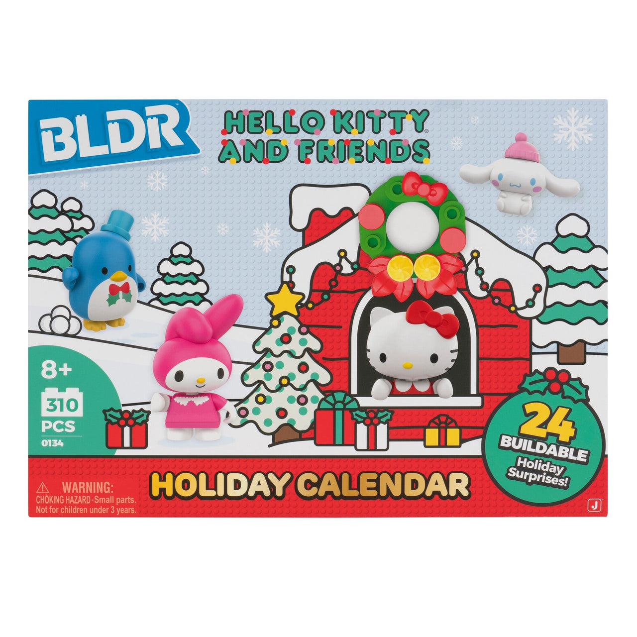 Hello Kitty and Friends BLDR Building Set (2025 Holiday Calendar)