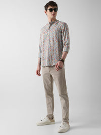 VASTRADO Mandarin Collar Short Kurta