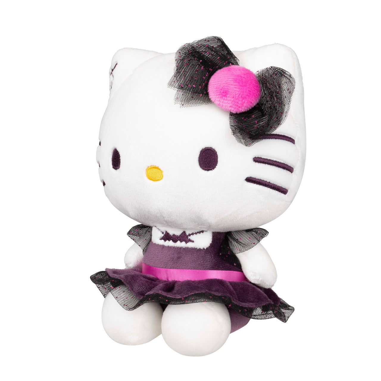 Hello Kitty 8" Halloween Plush (Black Dress)