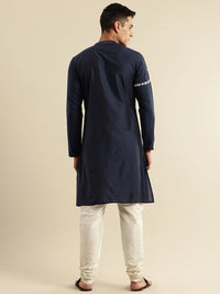 House of Pataudi Embroidered Jashn Kurta