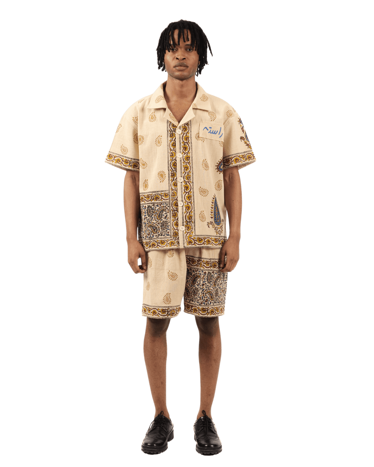 Raastah - Desert Tapestry Block Print Shirt