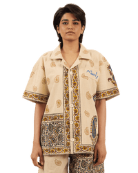 Raastah - Desert Tapestry Block Print Shirt