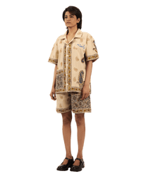 Raastah - Desert Tapestry Block Print Shirt