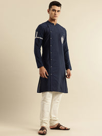 House of Pataudi Embroidered Jashn Kurta