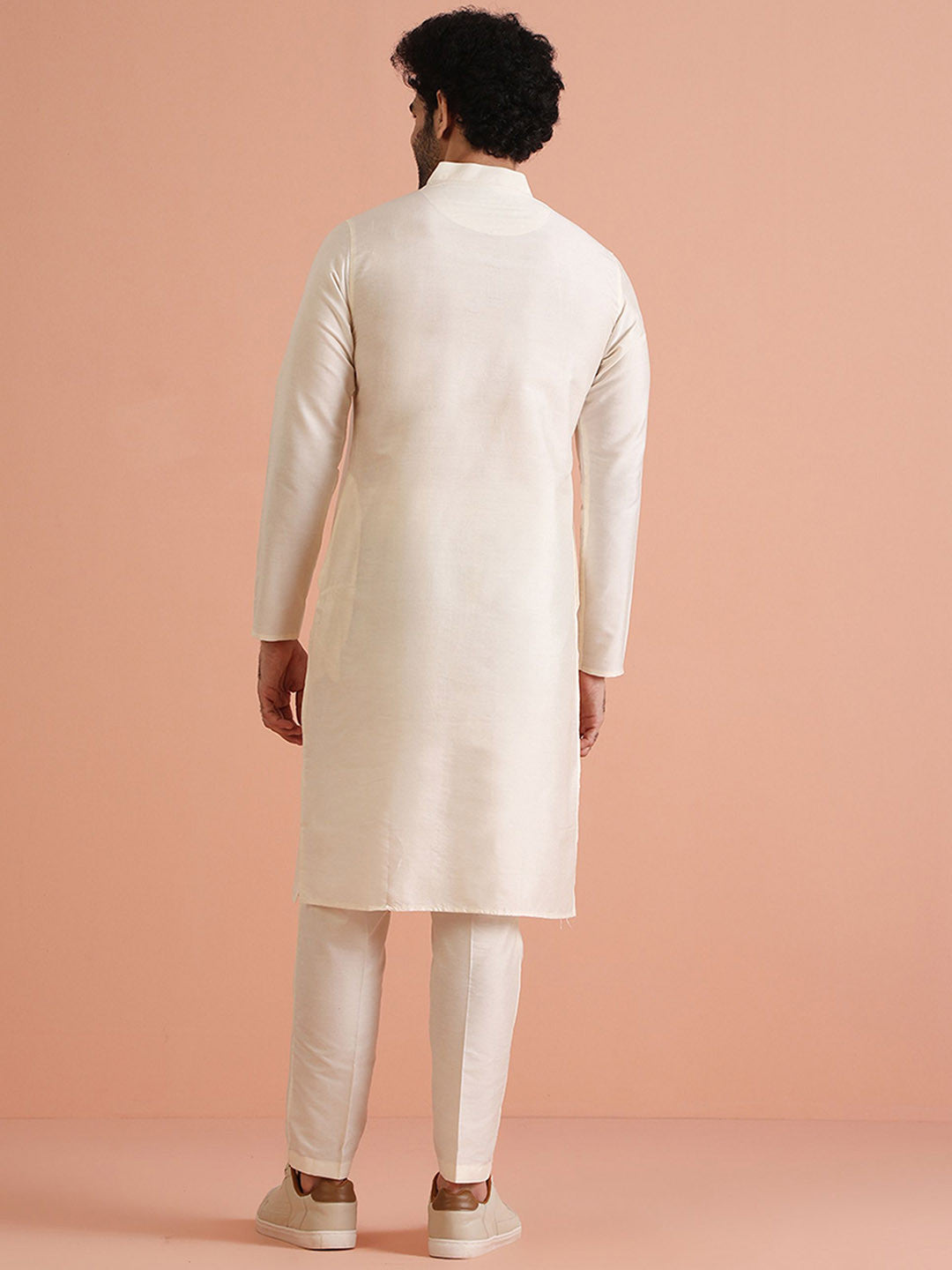 KISAH Mandarin Collar Straight Kurta