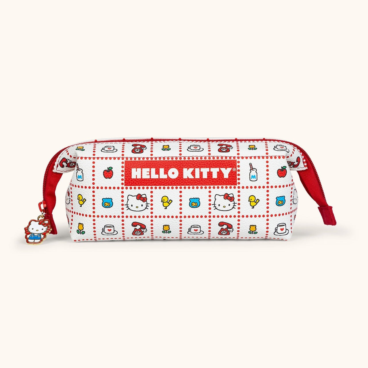 Hello Kitty x Studio Oh! Retro Red Mini Loaf Pencil Pouch