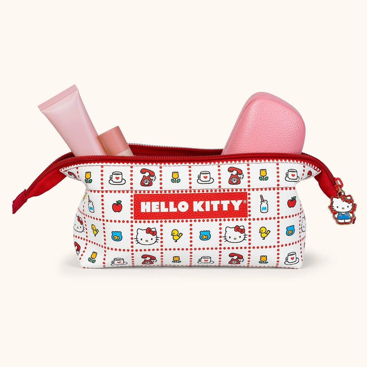 Hello Kitty x Studio Oh! Retro Red Mini Loaf Pencil Pouch