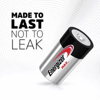 Energizer MAX D Alkaline Batteries, 14 Pk.