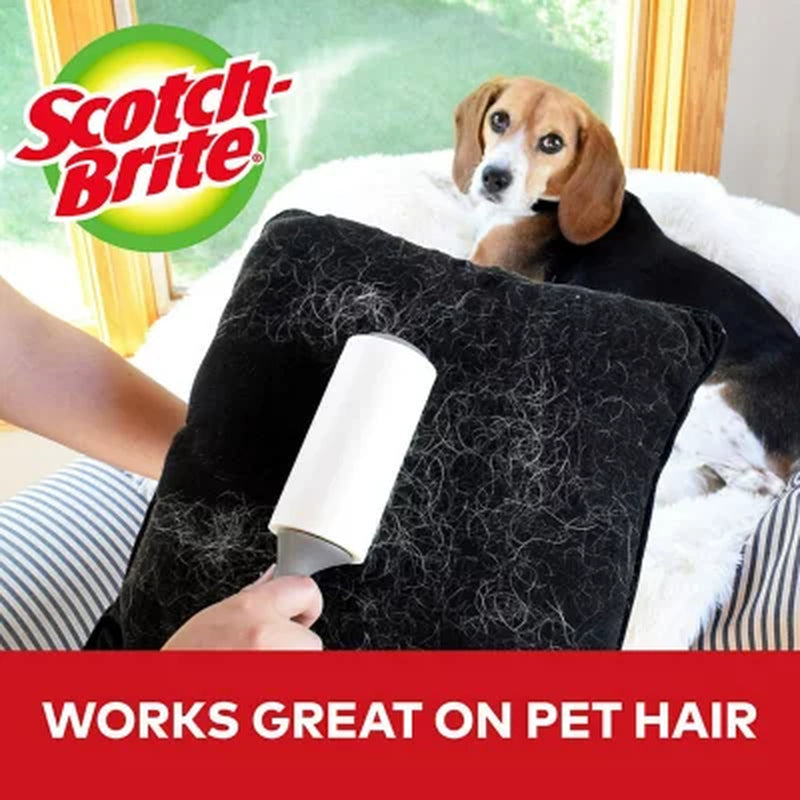 Scotch-Brite Everyday Clean Lint Rollers, 4 Pack