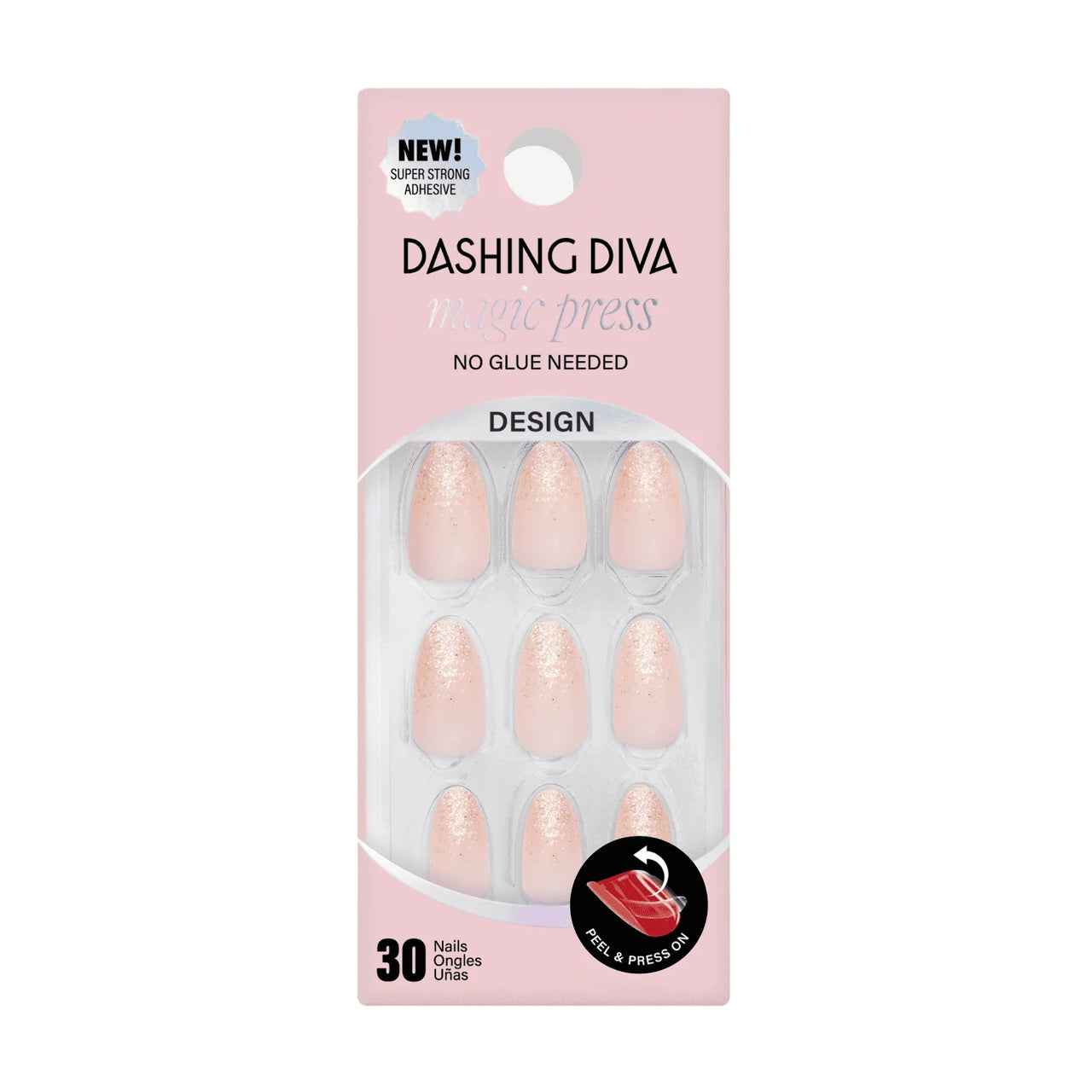 Peach Bubbles Dashing Diva Magic Press Design