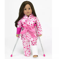 Sophia’S Doll Cast & Crutches Accessories Set for 18