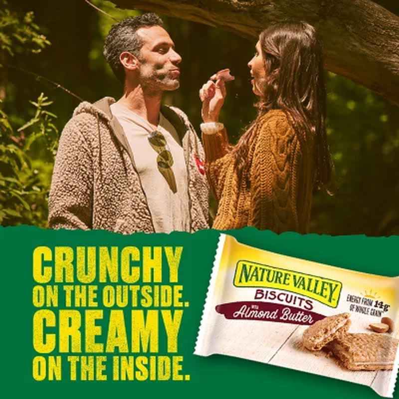 Nature Valley Biscuit Sandwich with Almond Butter, 30 Ct.
