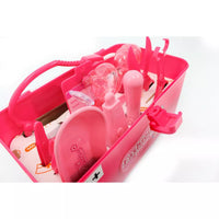 Link Worldwide Ready! Set! Play! Doctor Nurse Medical Kit Playset, Doctor Pretend Play Toy for Girls (Pink)