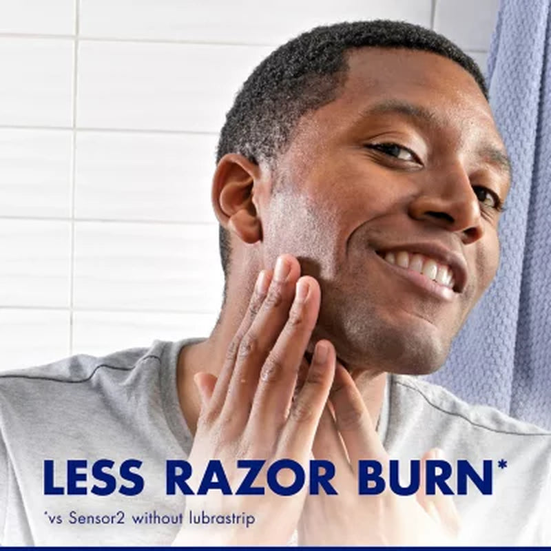 Gillette Sensor2 plus Lubrastrip Pivoting Head Disposable Razors, 52 Ct.