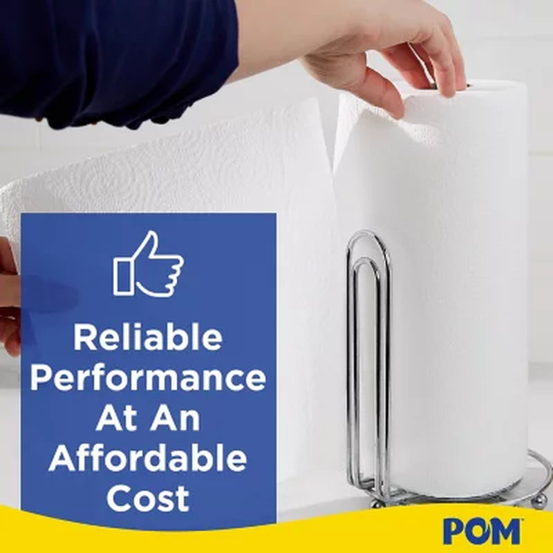 POM Individually Wrapped 2-Ply Paper Towels 30 Rolls, 110 Sheets/Roll
