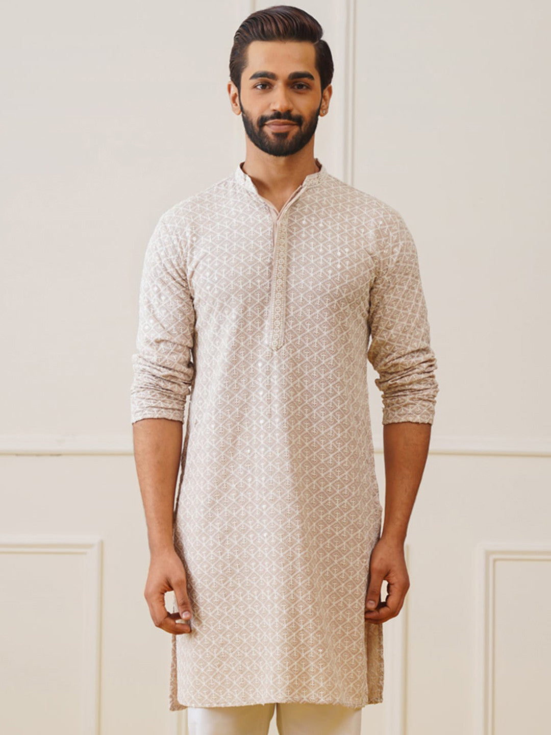 Jompers Embroidered Straight Kurta