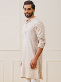Jompers Embroidered Straight Kurta