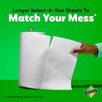 Bounty Select-A-Size 2-Ply Paper Towels, 12 Rolls, 119 Sheets/Roll