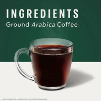Starbucks Caffe Verona Ground Coffee, Dark Roast, 40 Oz.