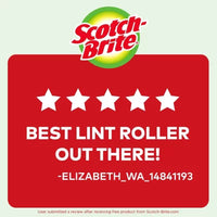Scotch-Brite Everyday Clean Lint Rollers, 4 Pack