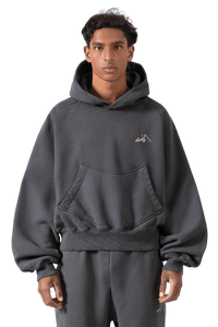 Raastah - Grey Made In Pak Hoodie - Charcoal