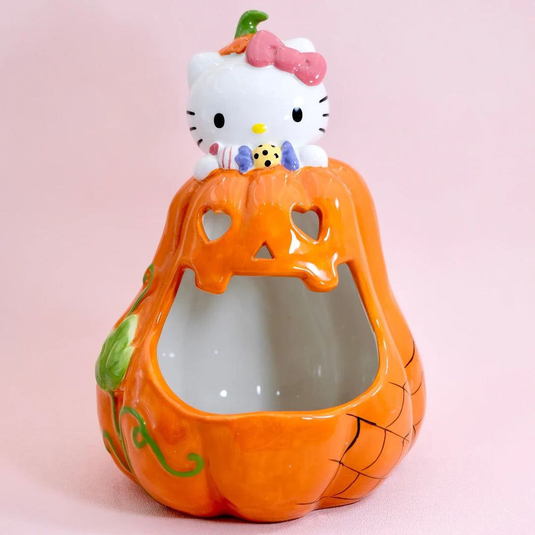Hello Kitty Big Mouth Pumpkin Ceramic Candy Bowl