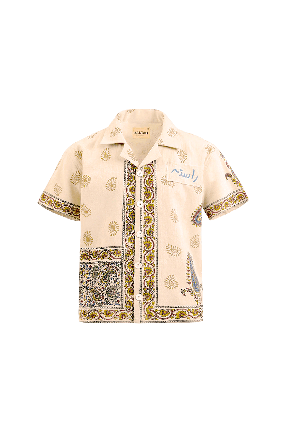 Raastah - Desert Tapestry Block Print Shirt