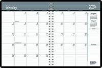 2024 House of Doolittle 8.5-inch x 11-inch Monthly Appointment Book, Blue (26207-24)