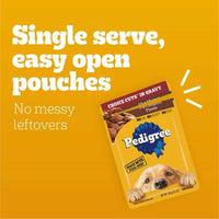 Pedigree Variety Pack, Choice Cuts in Gravy Adult Wet Dog Food, 3.5 Oz., 54 Ct.