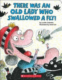 There Was an Old Lady Who Swallowed a Fly! - Board book - GOOD
