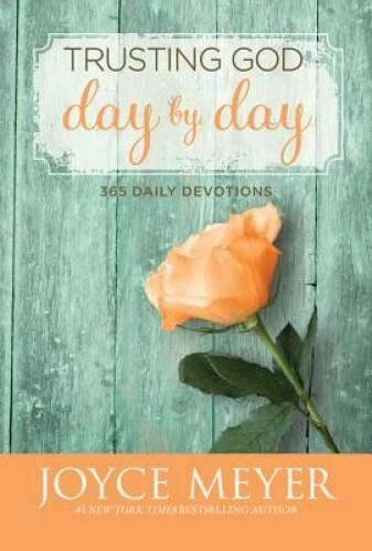 Trusting God Day by Day: 365 Daily Devotions - Hardcover - VERY GOOD