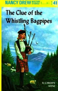 Nancy Drew 41: the Clue of the Whistling Bagpipes - Hardcover - GOOD