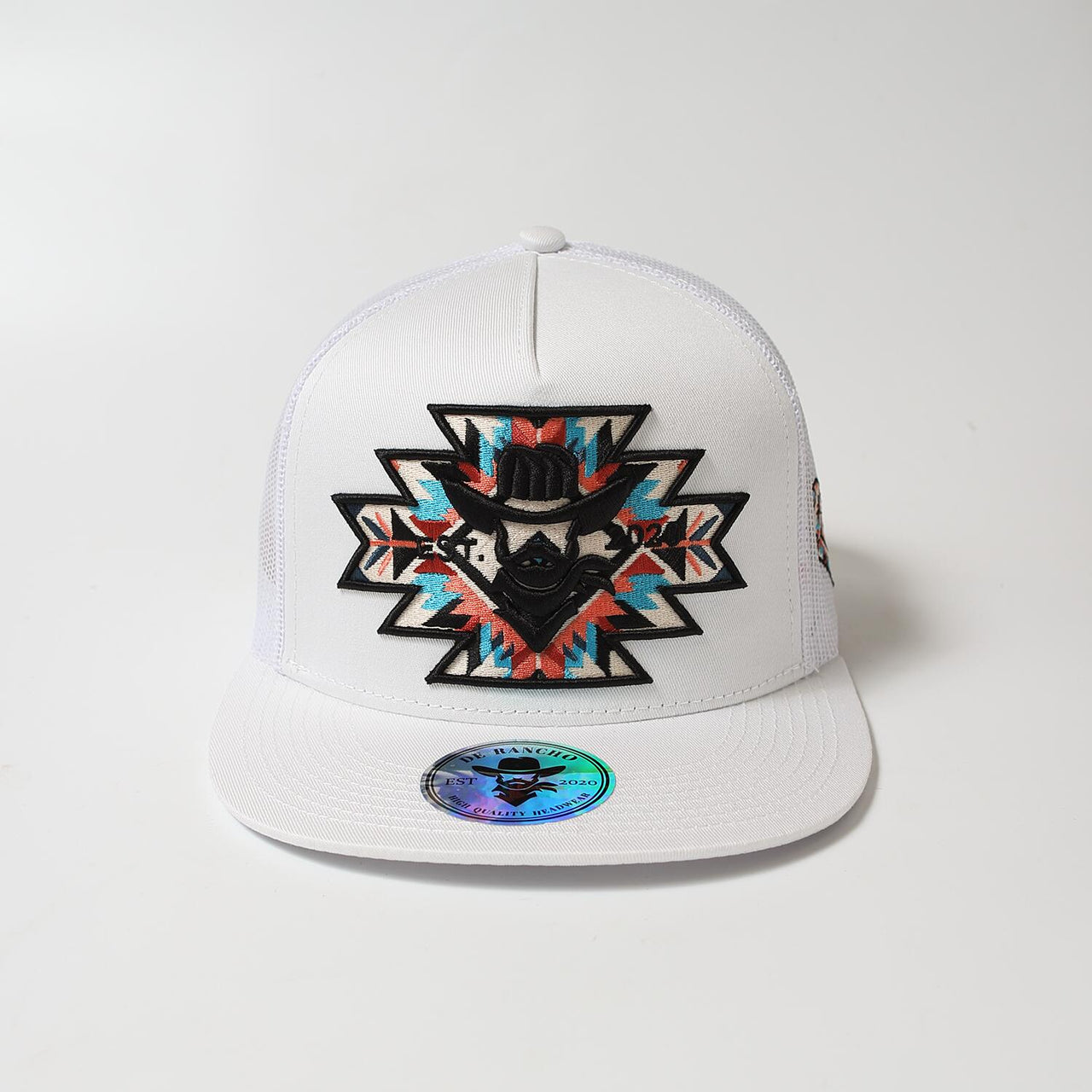 De Rancho Amarillo Heart (WHITE) Dr097 Hat