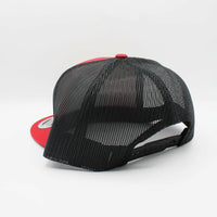 De Rancho Round Patch (RED/BLACK) Hat