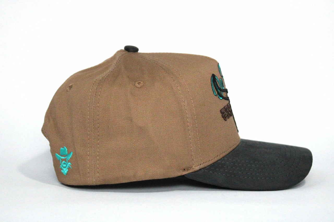 De Rancho Dessert Skull A-frame Hat (BROWN)