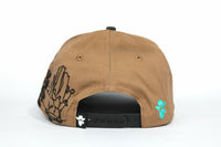 De Rancho Dessert Skull A-frame Hat (BROWN)