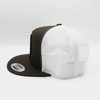 De Rancho Round Patch (BROWN/WHITE) Hat