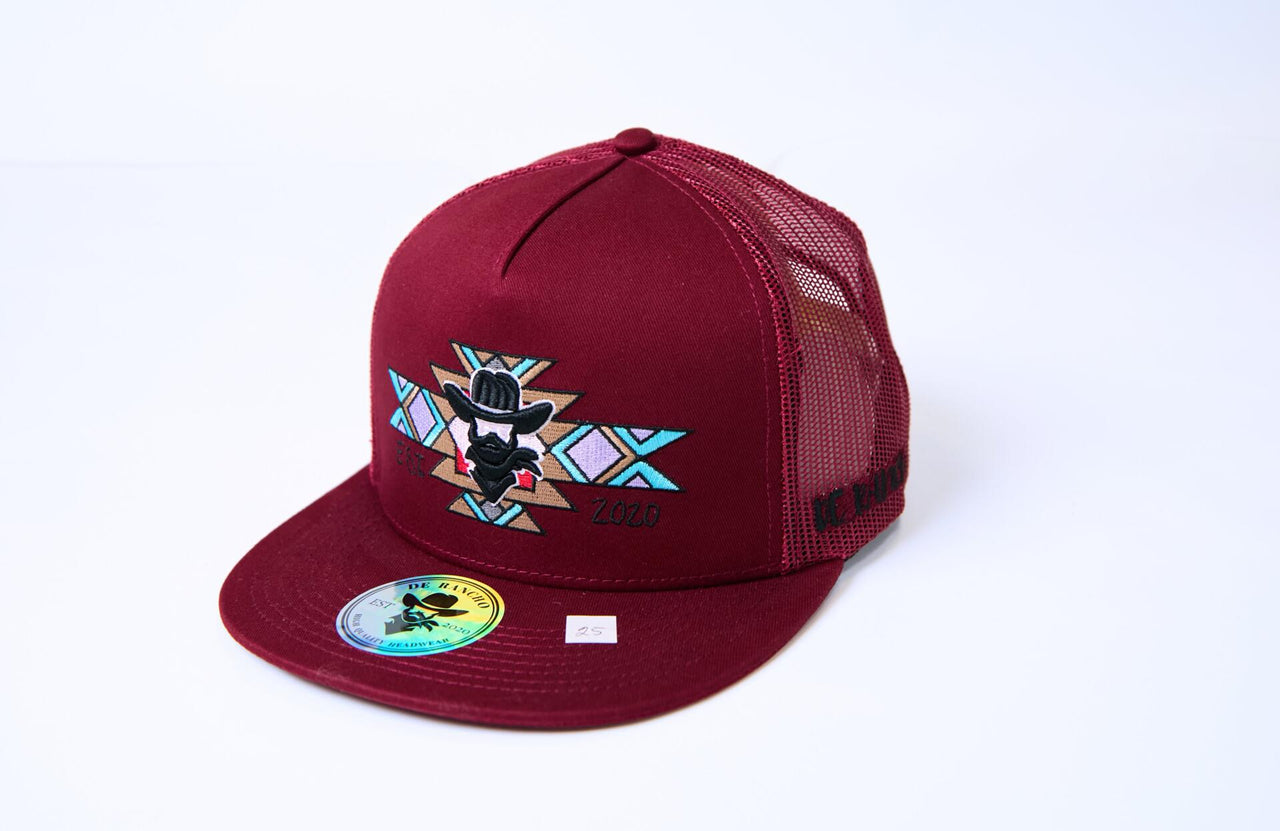 De Rancho Tribal Cross Cowboy Hat (RED) Dr028