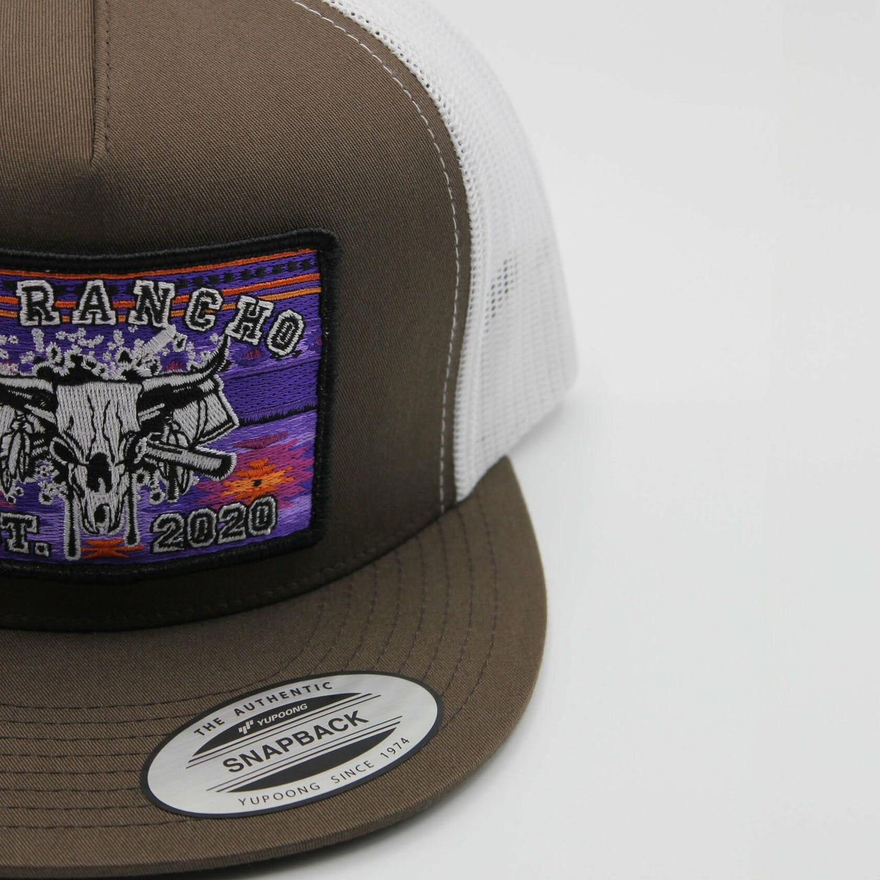 De Rancho Purple Skull Hat