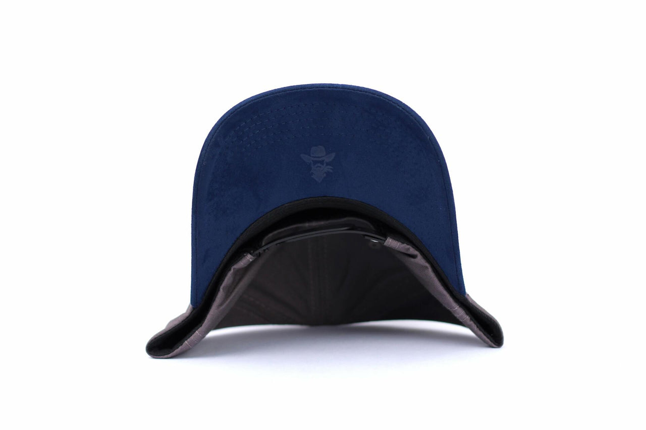 De Rancho A-frame Hat (GRAY/NAVY BLUE) Dr263