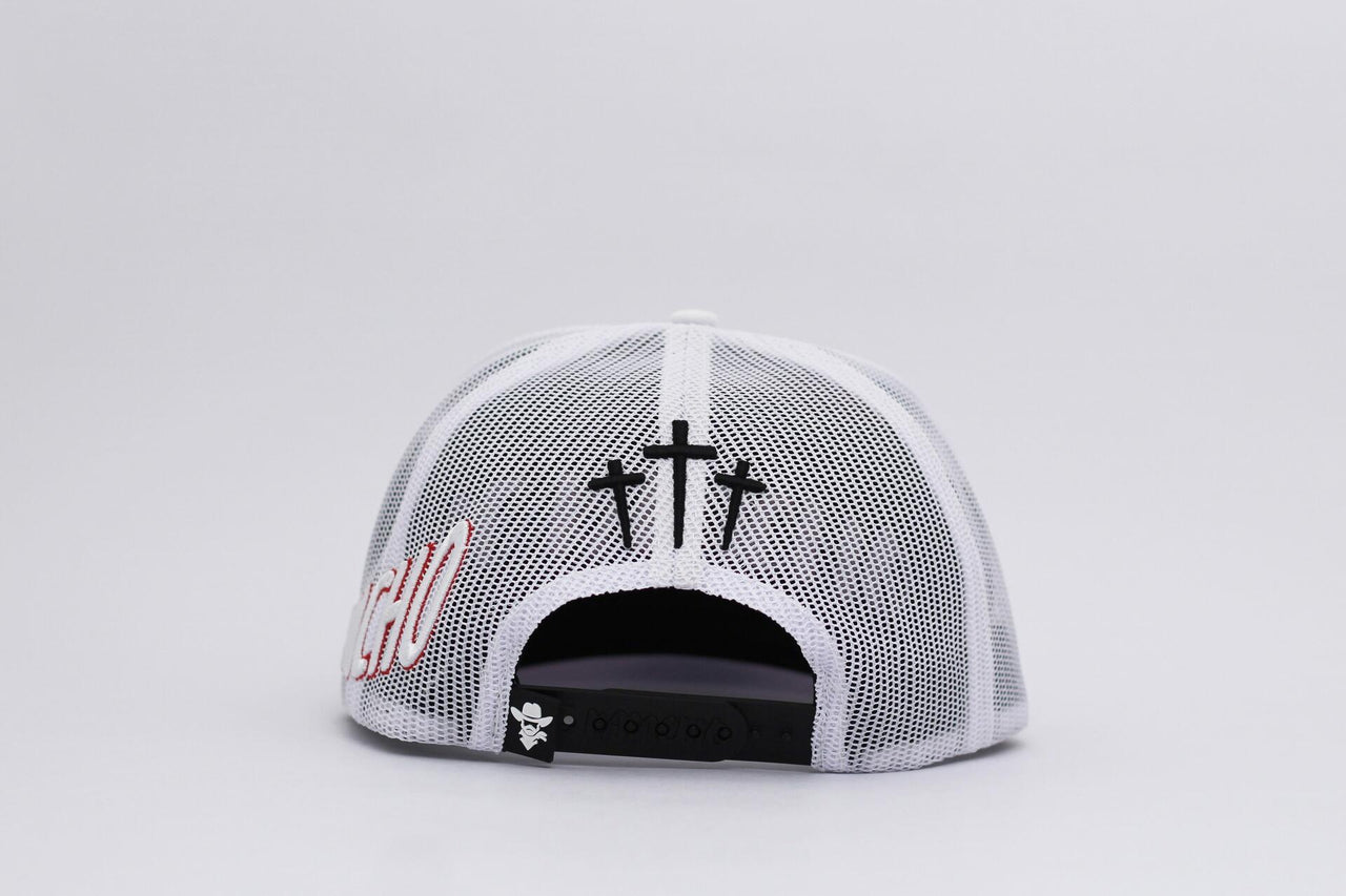 De Rancho Red Rider Hat (WHITE) Dr253