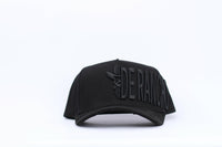 De Rancho A-frame Hat Black Logo (BLACK) Dr270