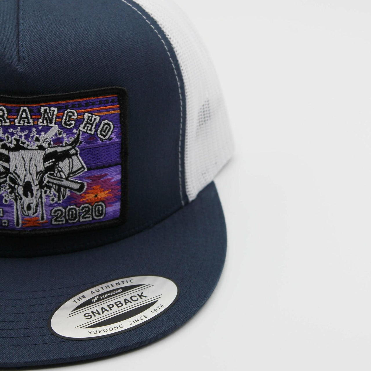 De Rancho Purple Skull Hat